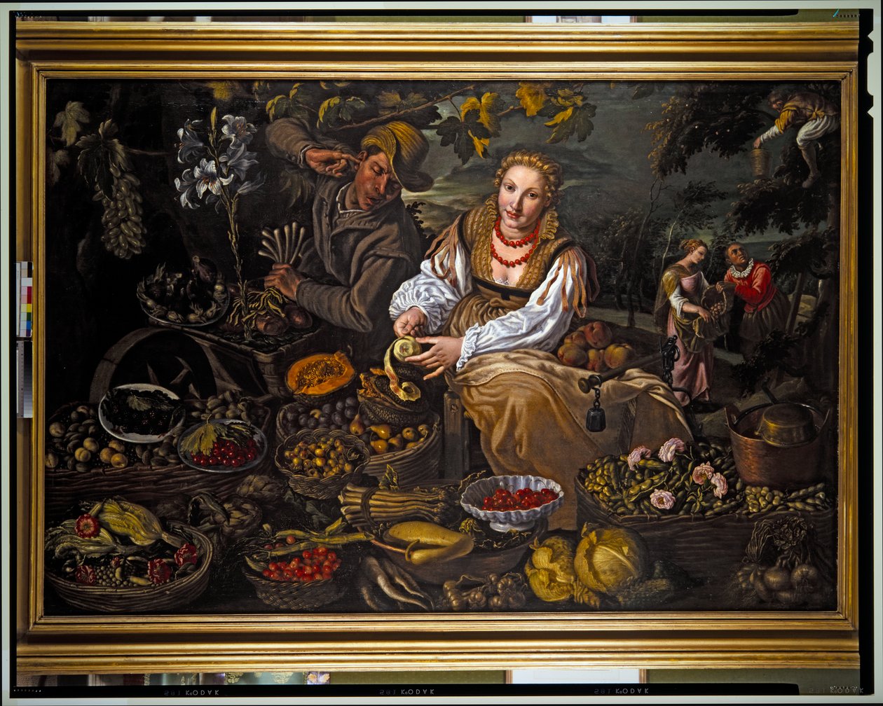 O vendedor de frutas de Vincenzo Campi