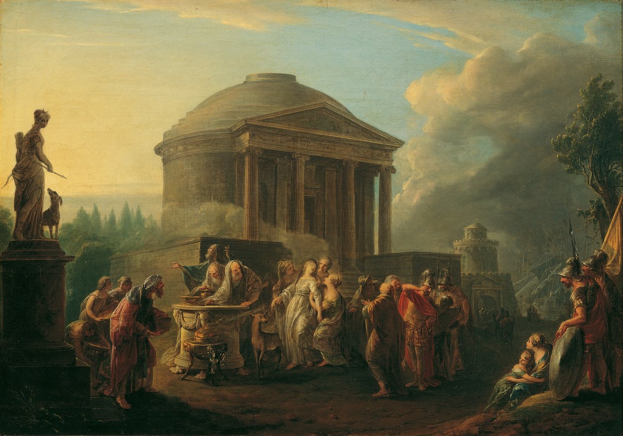 O Sacrifício de Ifigênia de Vinzenz Fischer