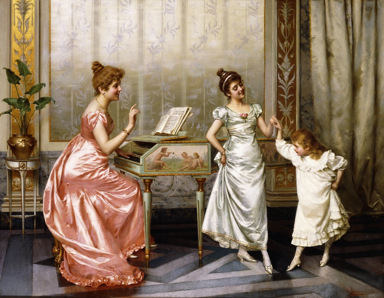 A aula de dança de Vittorio Reggianini