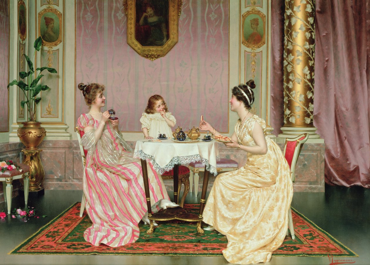 A festa do chá de Vittorio Reggianini