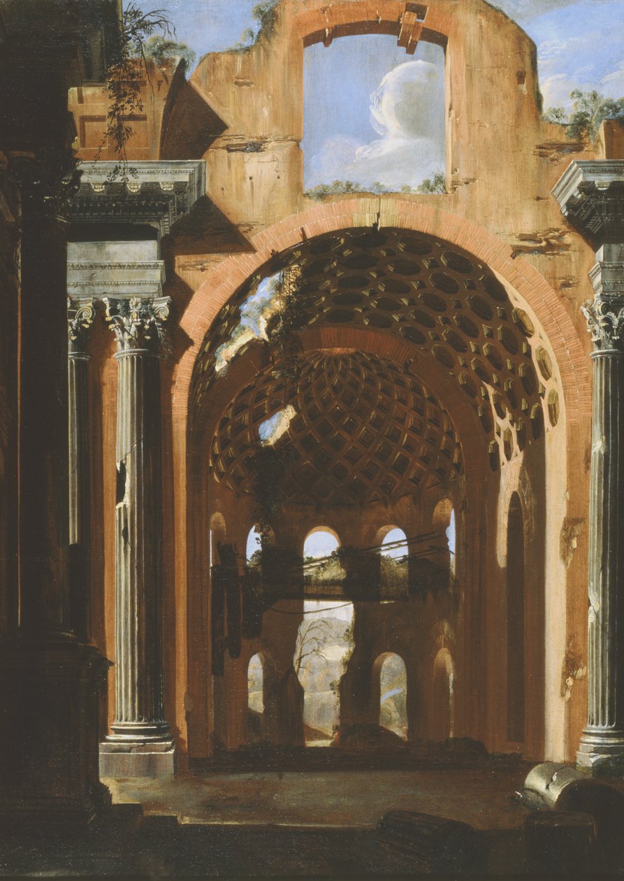 Ruínas romanas de Viviano Codazzi