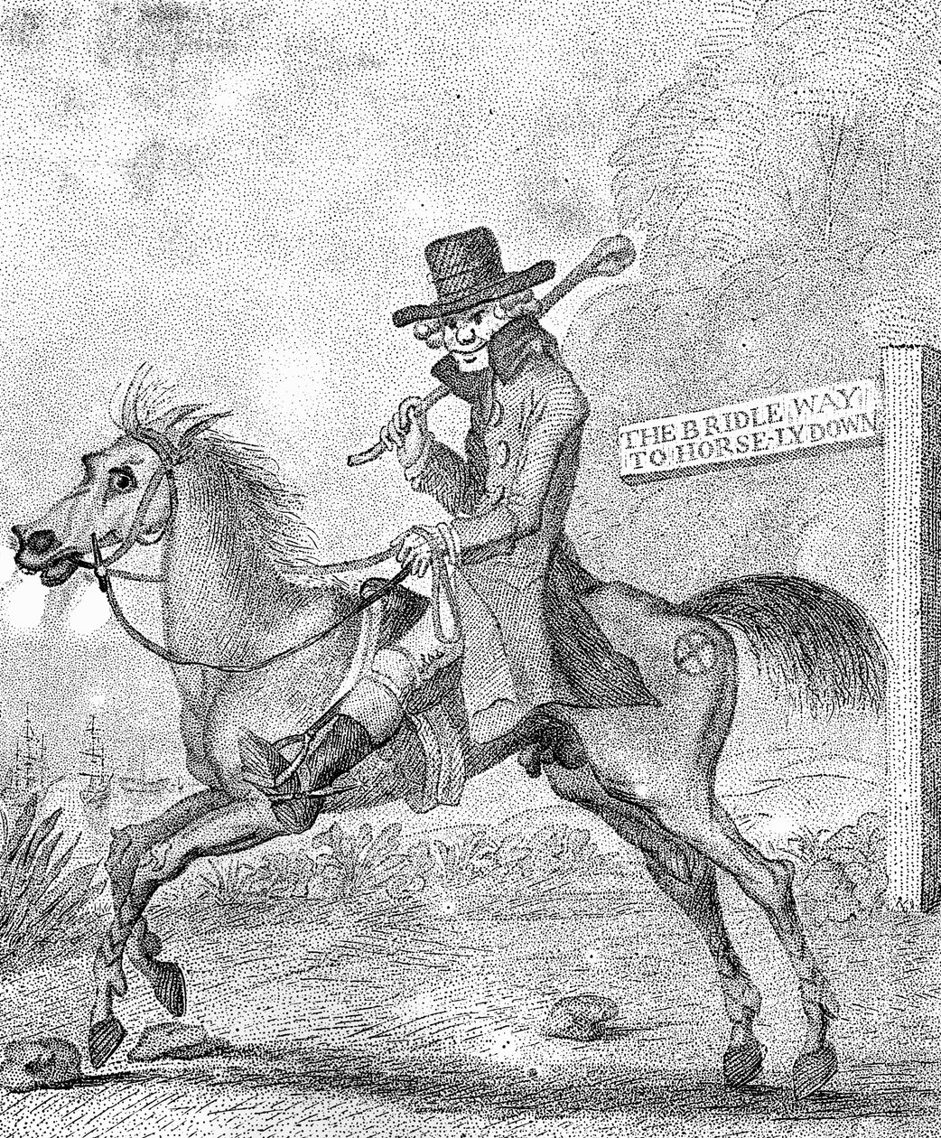 Um pouco de sangue, 1787. de W. Dickinson