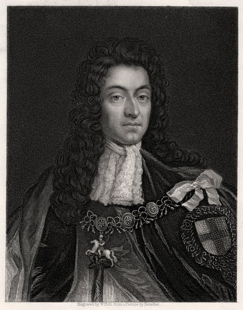 Rei Guilherme III, século XIX de W. Holl