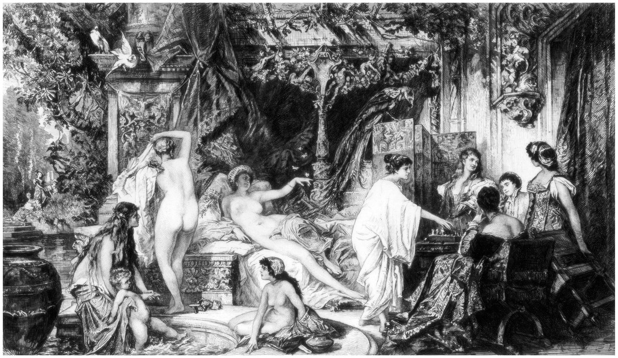 Verão, c1880-1882. de W. Unger