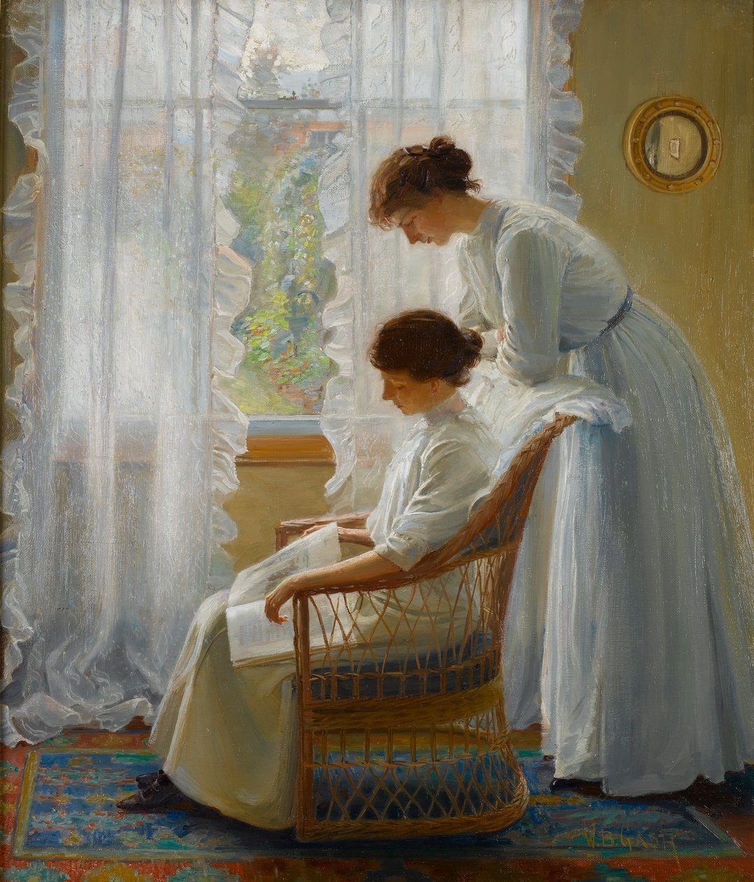 O Novo Livro, c.1912 de Walter Bonner Gash