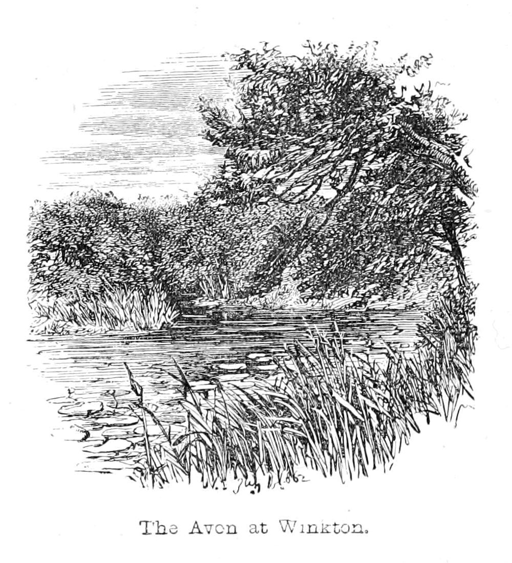 O avon em winkton de Walter Crane