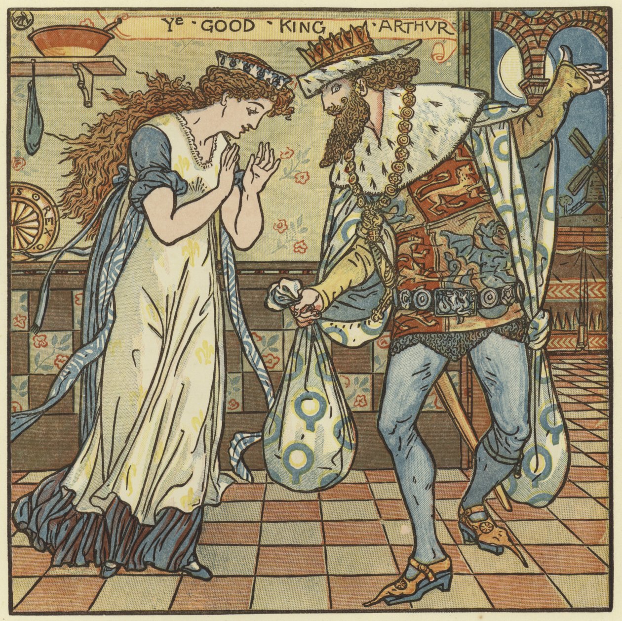 Bom rei Arthur de Walter Crane