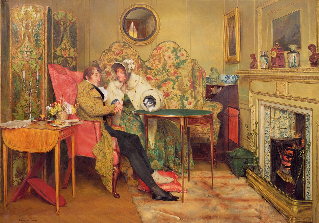 Um visitante atento de Walter Dendy Sadler