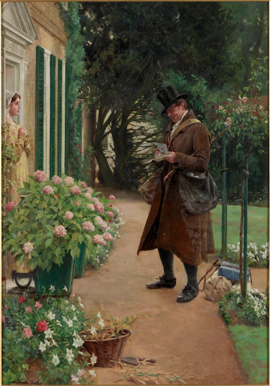 The Village Postman de Walter Dendy Sadler