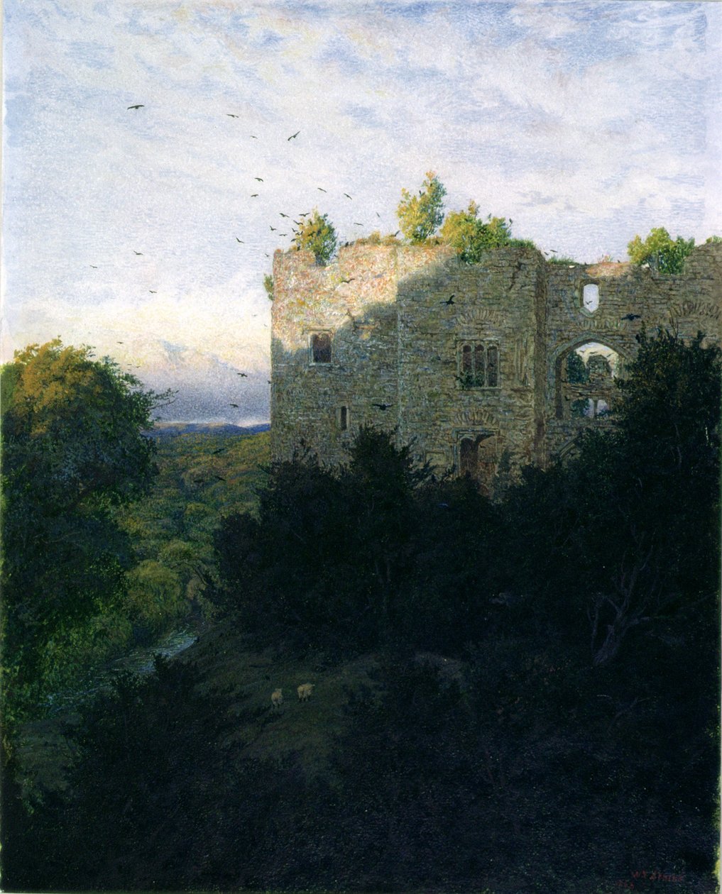 O último brilho, 1866 de Walter Fryer Stocks