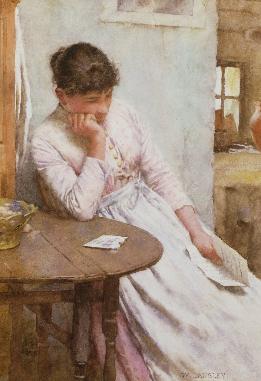 A carta de Walter Langley