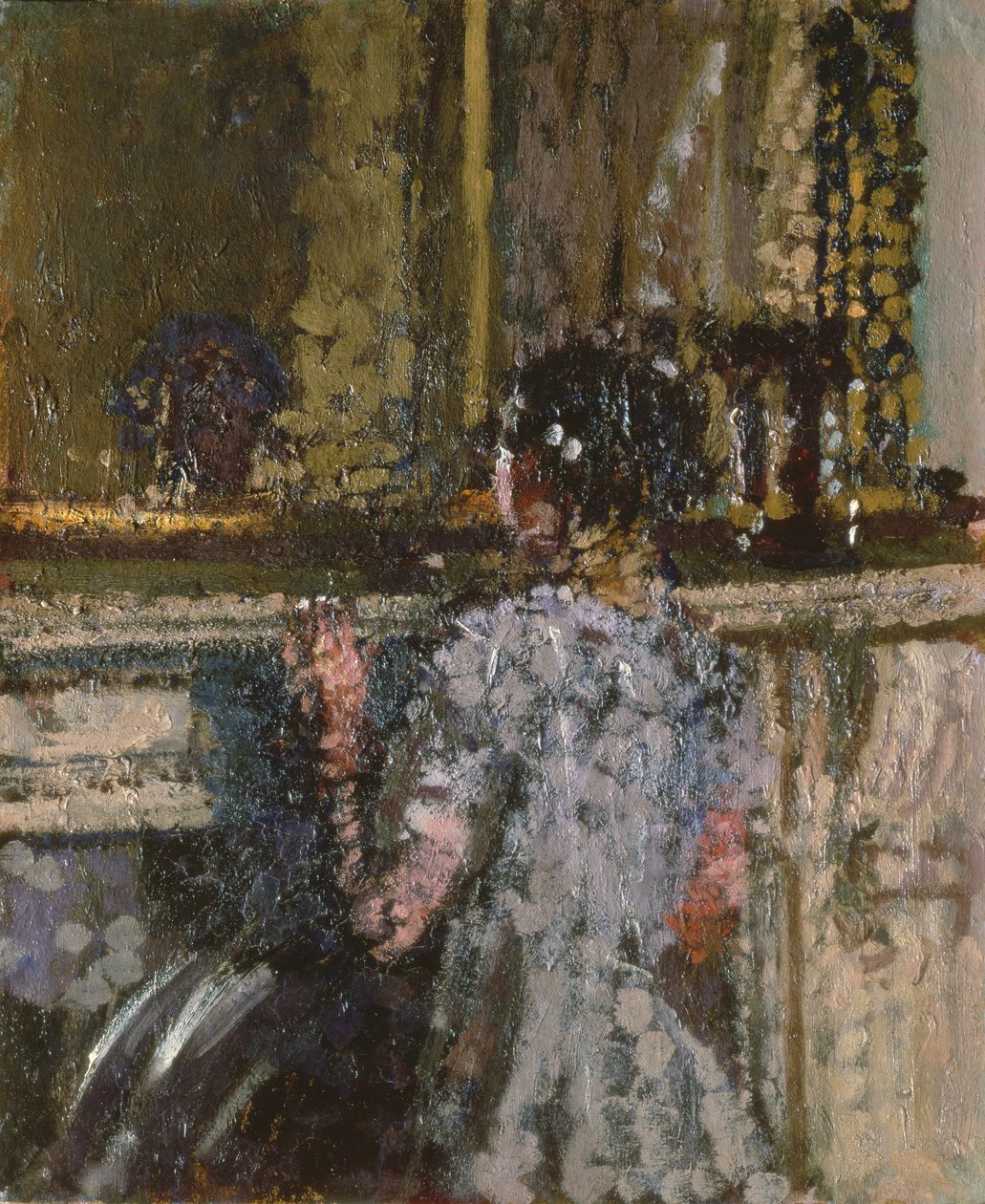 Menina, olhar, espelho de Walter Richard Sickert