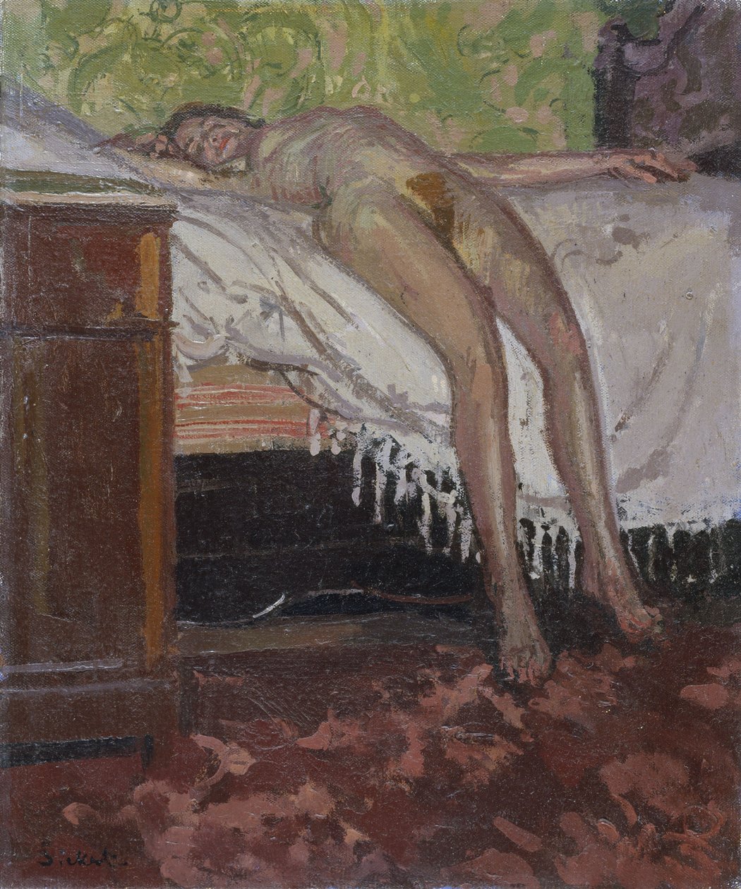 Nu reclinado de Walter Richard Sickert