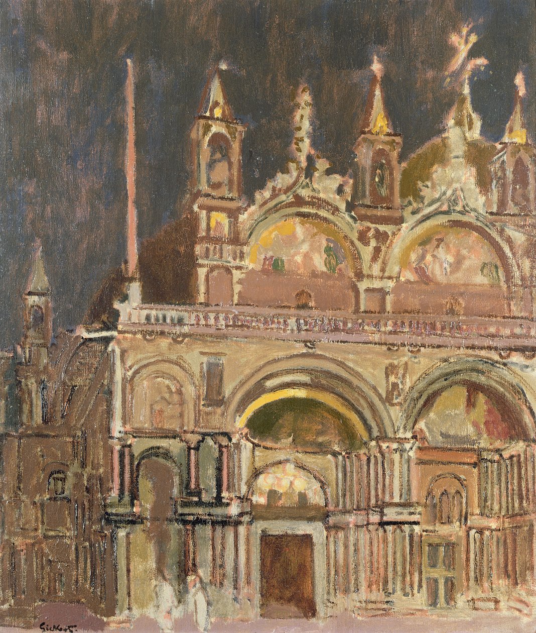 San Marco, Veneza de Walter Richard Sickert