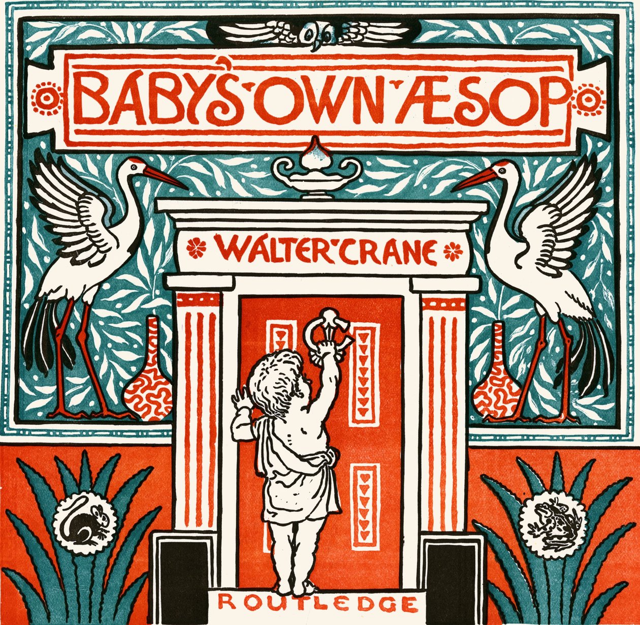 Ésopo próprio dos bebés de Walter Crane
