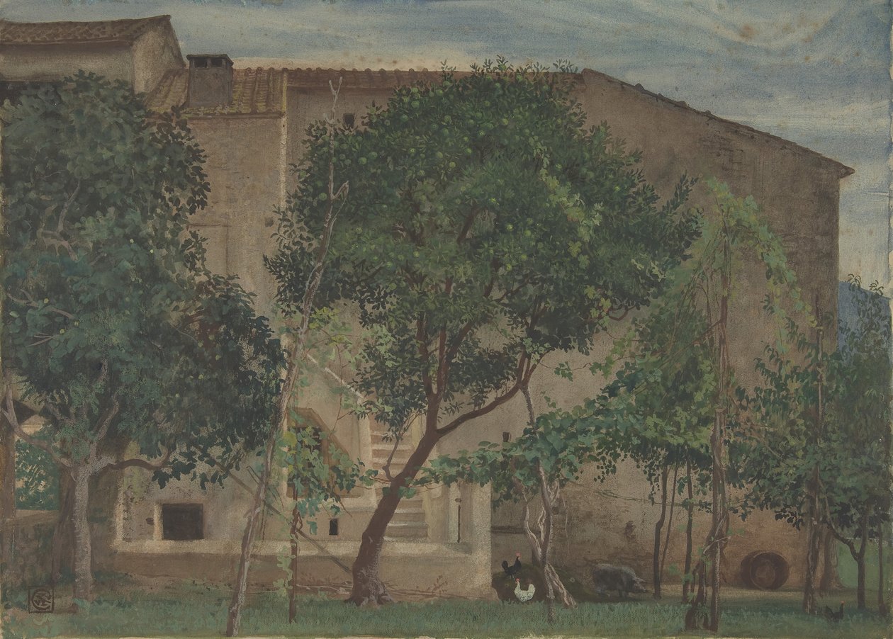 Quinta italiana, 1871-3. de Walter Crane