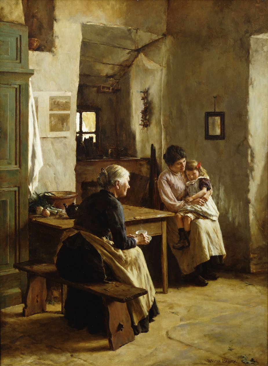 Amor de mãe, de Walter Langley