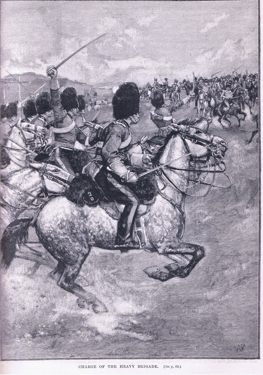 A carga da Brigada Pesada de Walter Paget