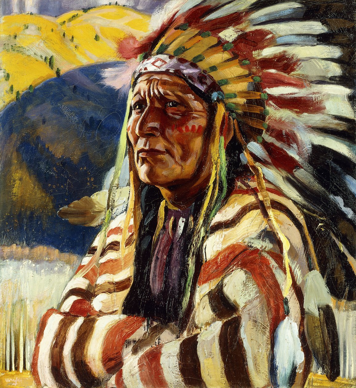 Chefe Thundercloud de Walter Ufer