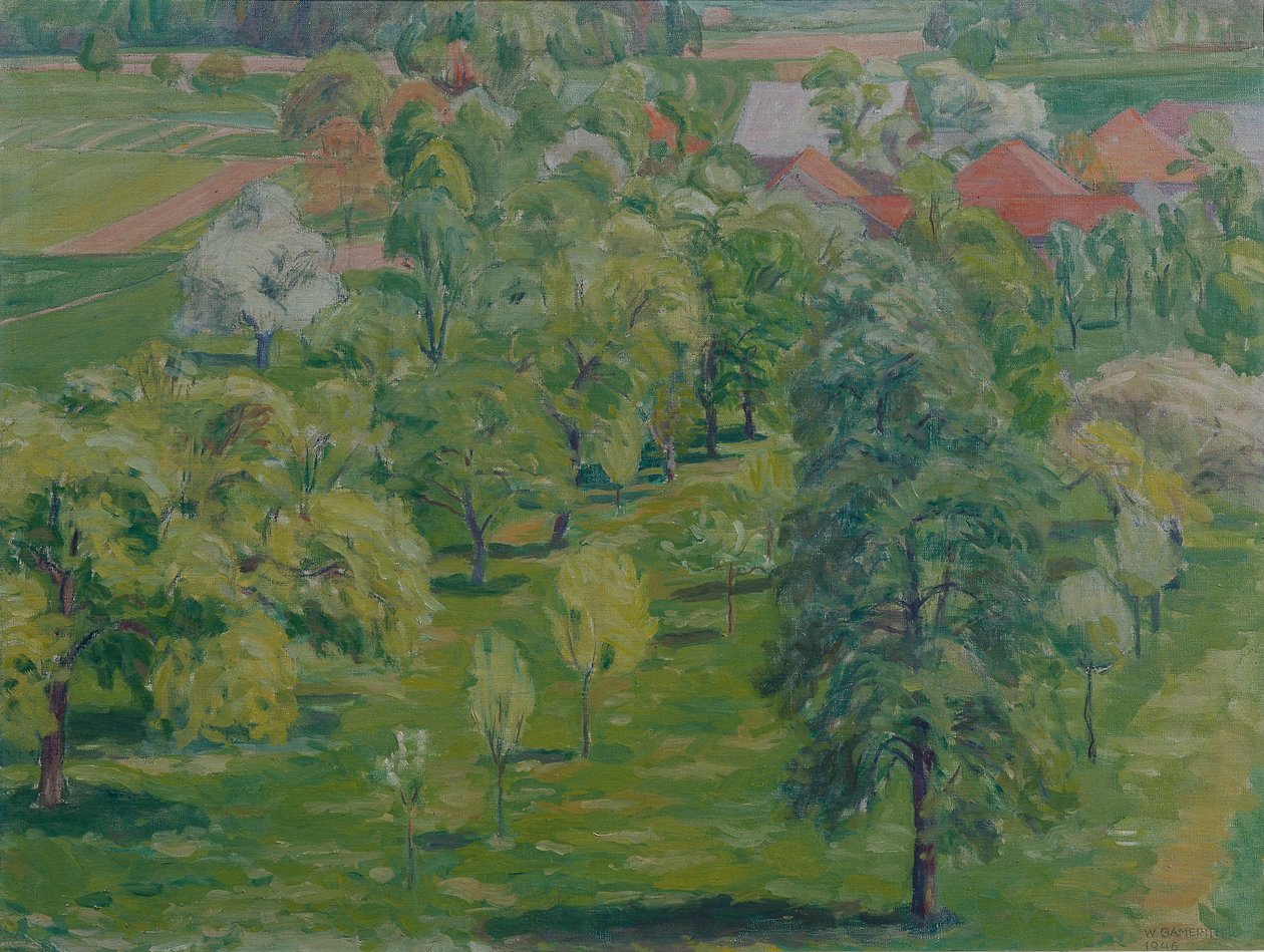 Primavera no Attersee de Walther Gamerith