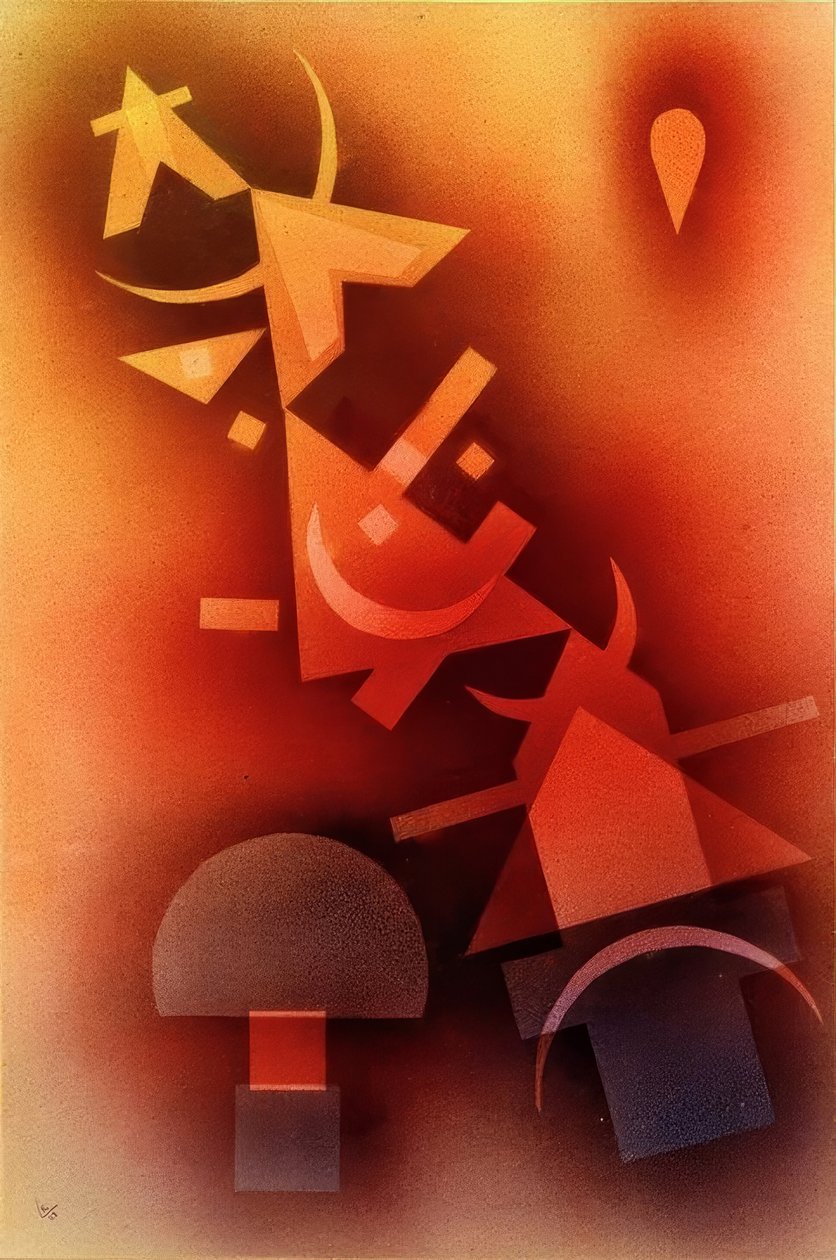 De profundidades frias de Wassily Kandinsky