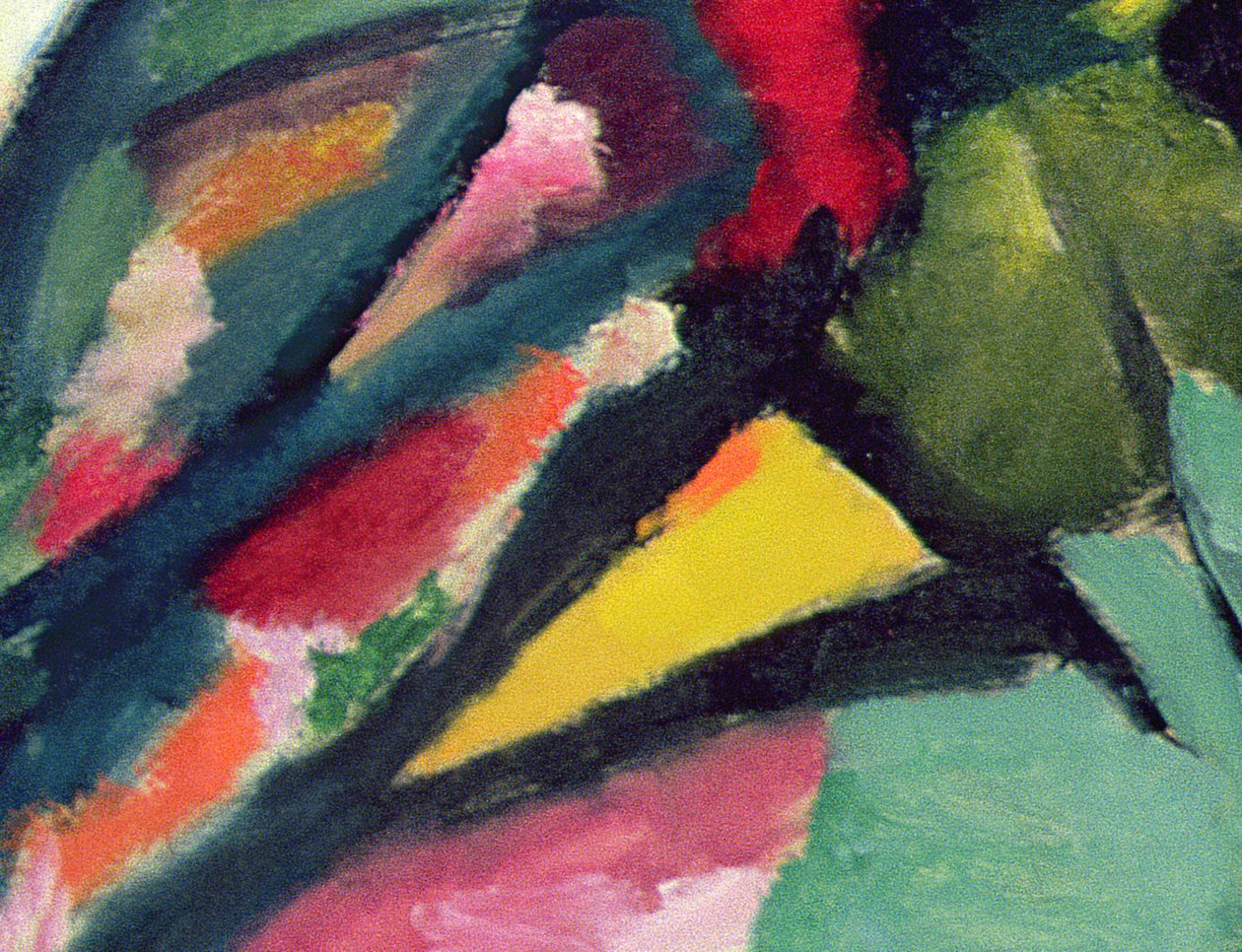 Composição n º 7, 1913 (detalhe de 56607) de Wassily Kandinsky