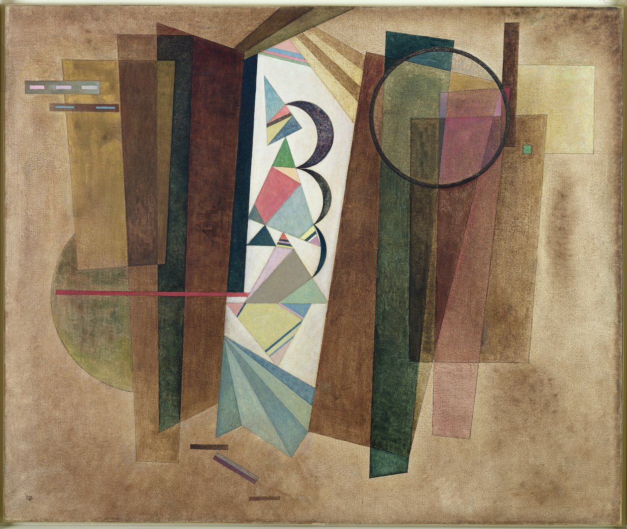 Desenvolvimento em Brown, 1933 de Wassily Kandinsky