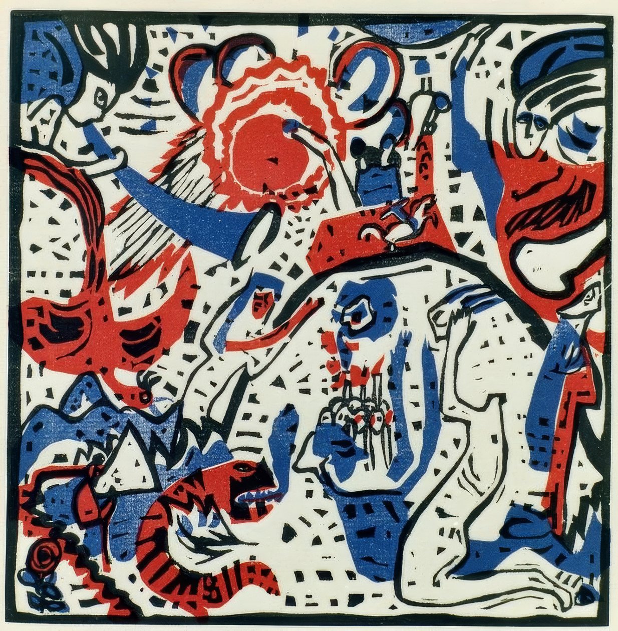 Grande ressurreição de Wassily Kandinsky