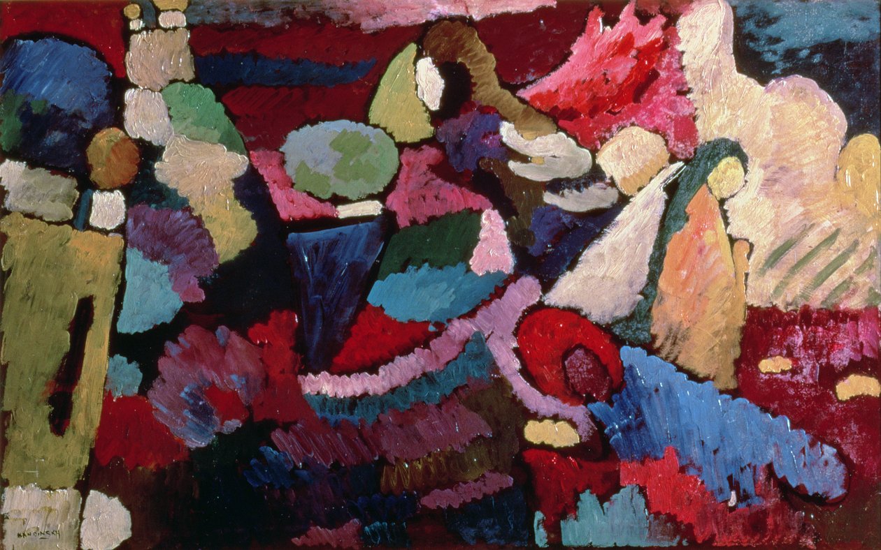 Improvisação, 1910 de Wassily Kandinsky