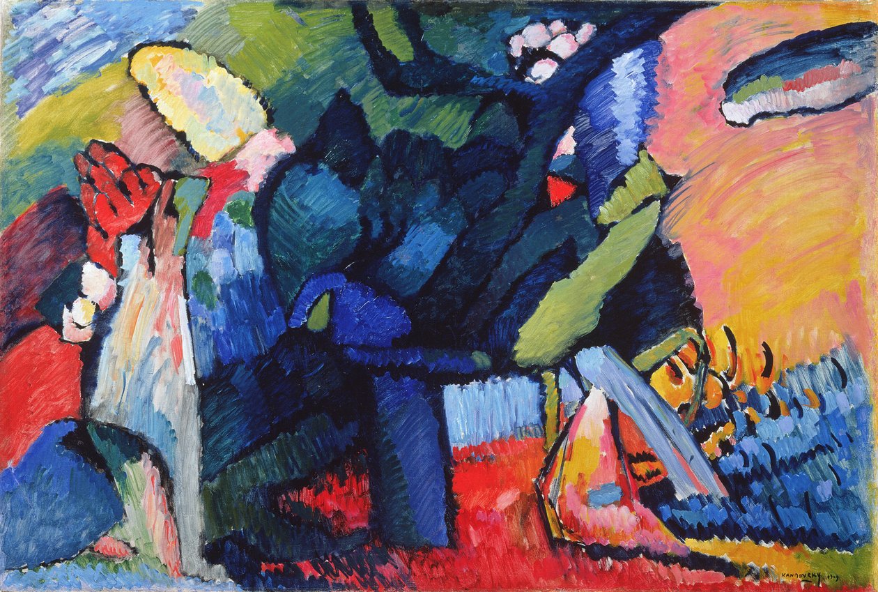 Improvisação 4, 1909 de Wassily Kandinsky