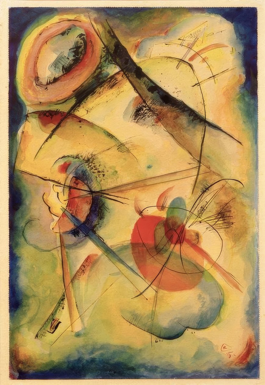 Composition Z de Wassily Kandinsky