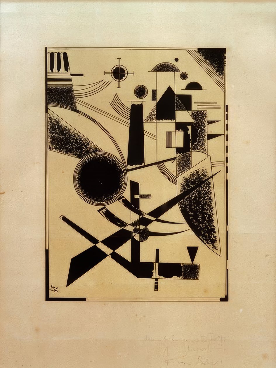 Litografia n.o III de Wassily Kandinsky