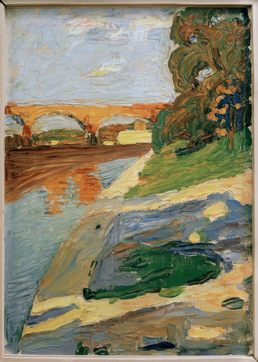 Munique - Isar de Wassily Kandinsky