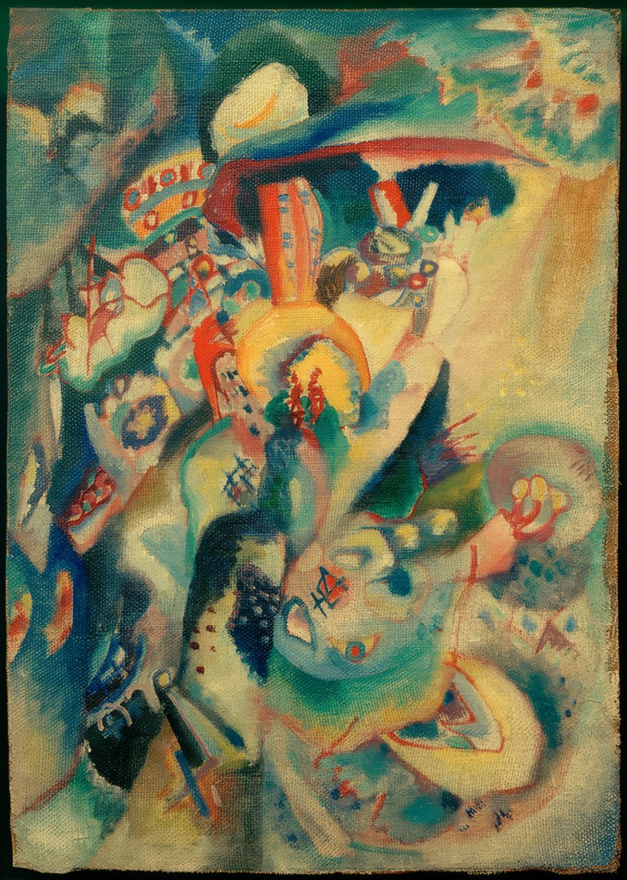 Moscow II de Wassily Kandinsky