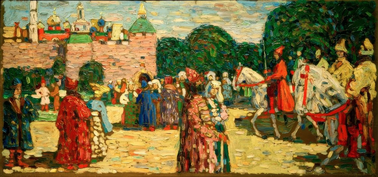 Domingo (russo antigo) de Wassily Kandinsky