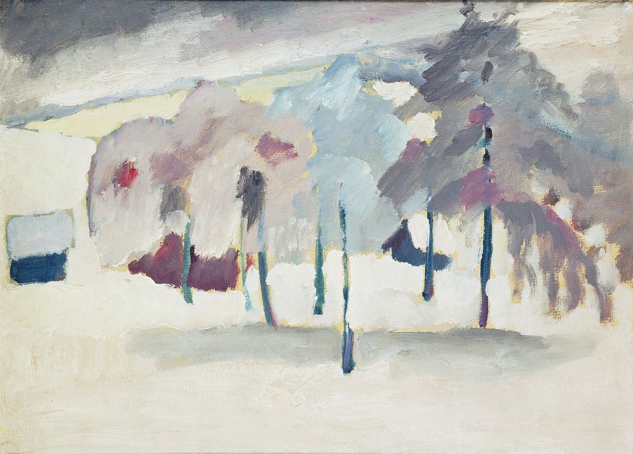 Estudo de Murnau V, c.1910 de Wassily Kandinsky