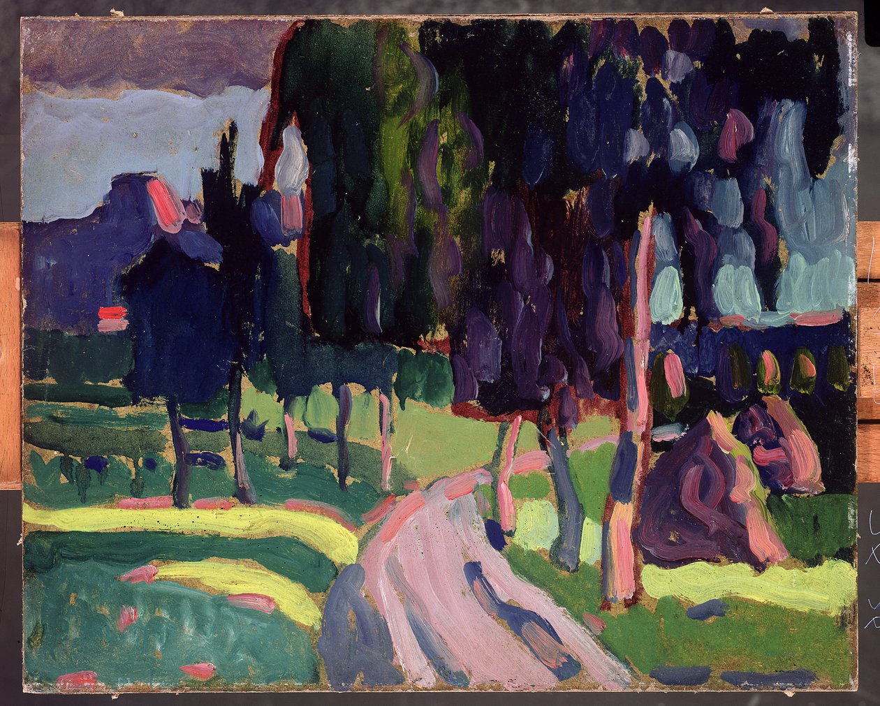 Verão em Murnau, 1908 de Wassily Kandinsky
