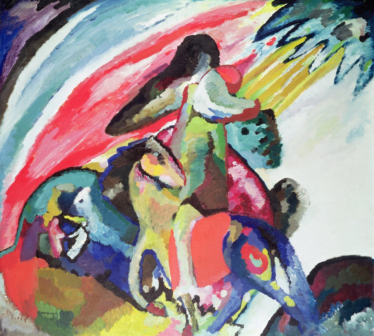 O piloto de Wassily Kandinsky