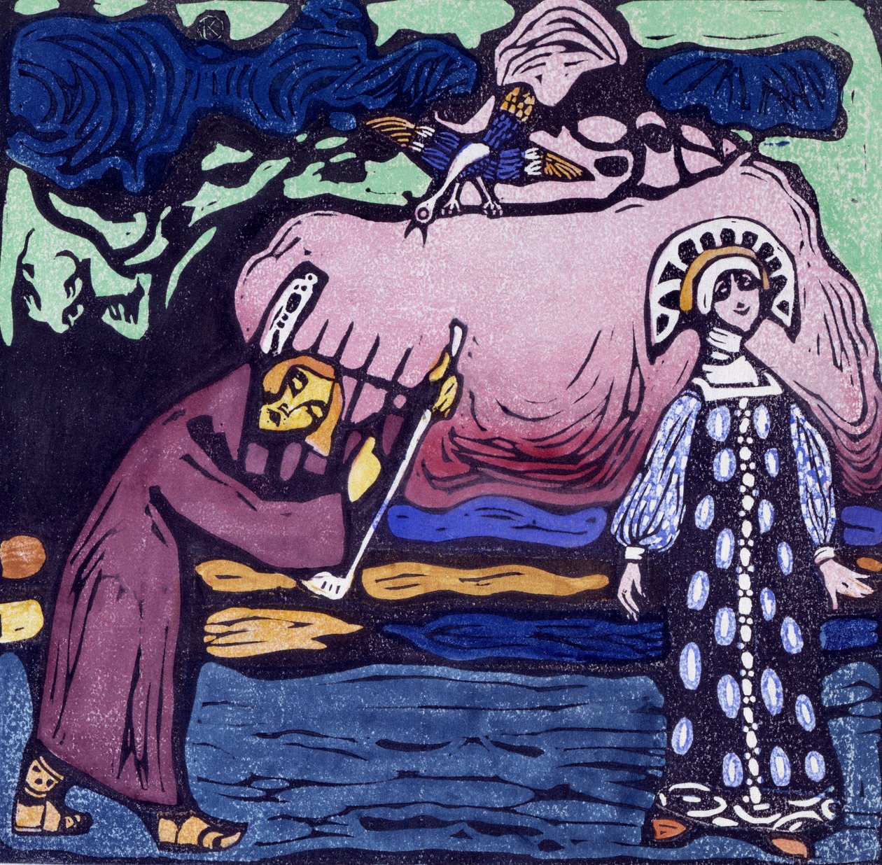 Imagem desconhecida de Wassily Kandinsky