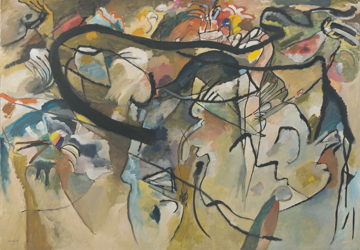 Composição V, 1911 de Wassily Kandinsky