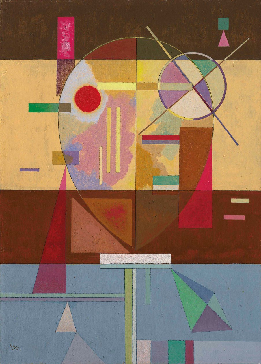 Tensão Desintegrada de Wassily Kandinsky