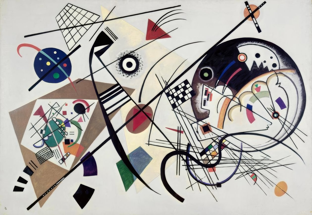 Traço sólido de Wassily Kandinsky