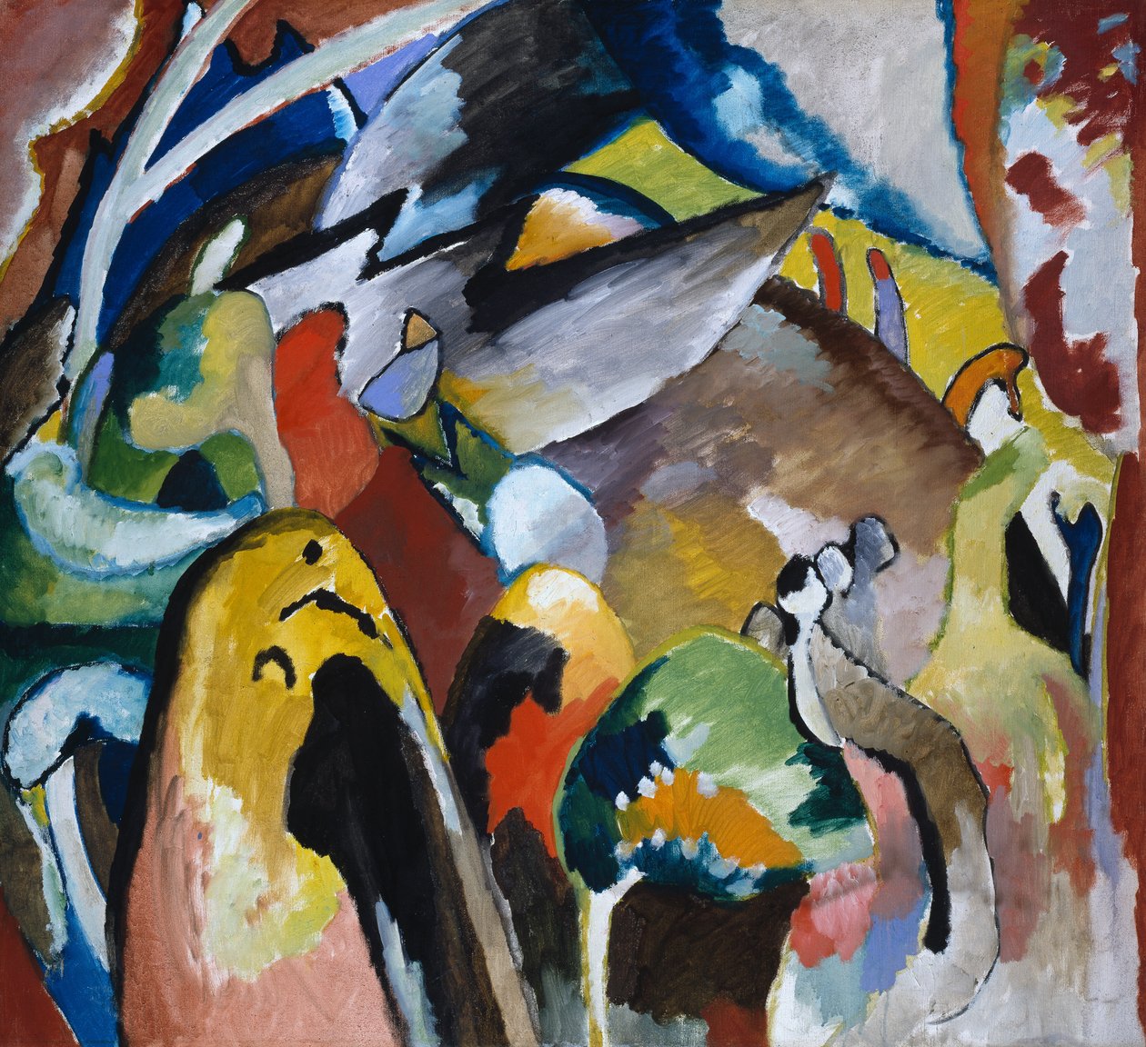 Improvisação 19 a de Wassily Kandinsky