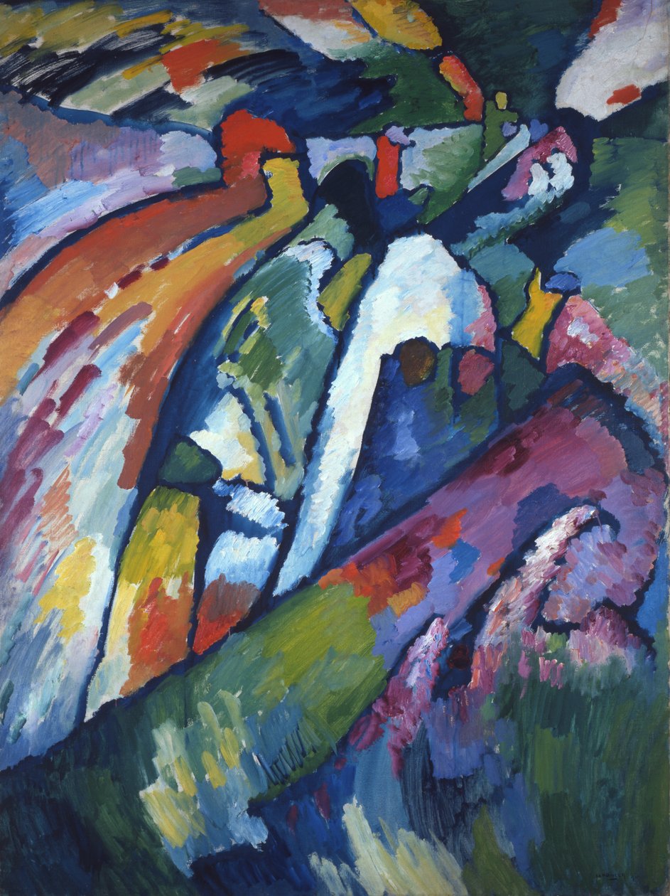 Improvisação 7 de Wassily Kandinsky