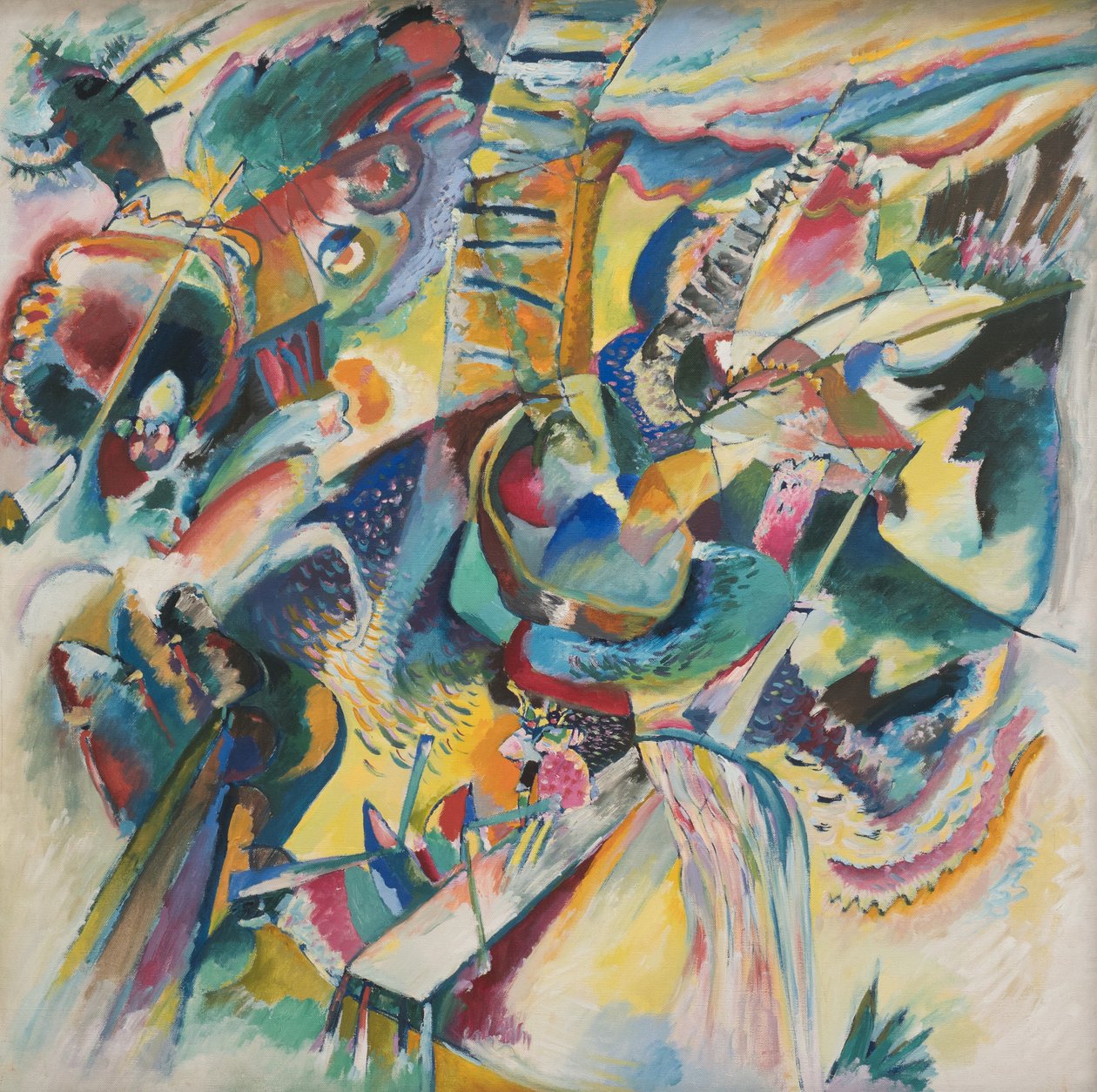 Improvisação Klamm de Wassily Kandinsky