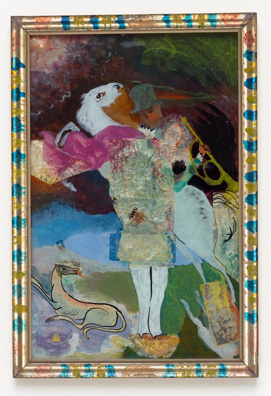 Cavaleiro com trombeta de Wassily Kandinsky