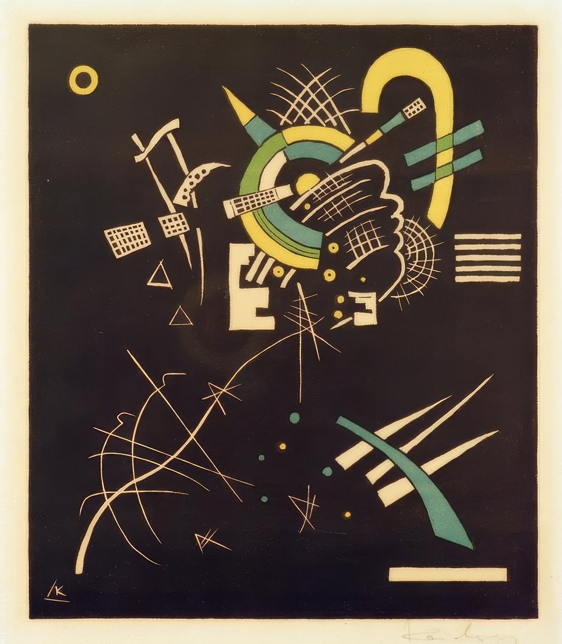 Mundos Pequenos, Folha 7 de Wassily Kandinsky