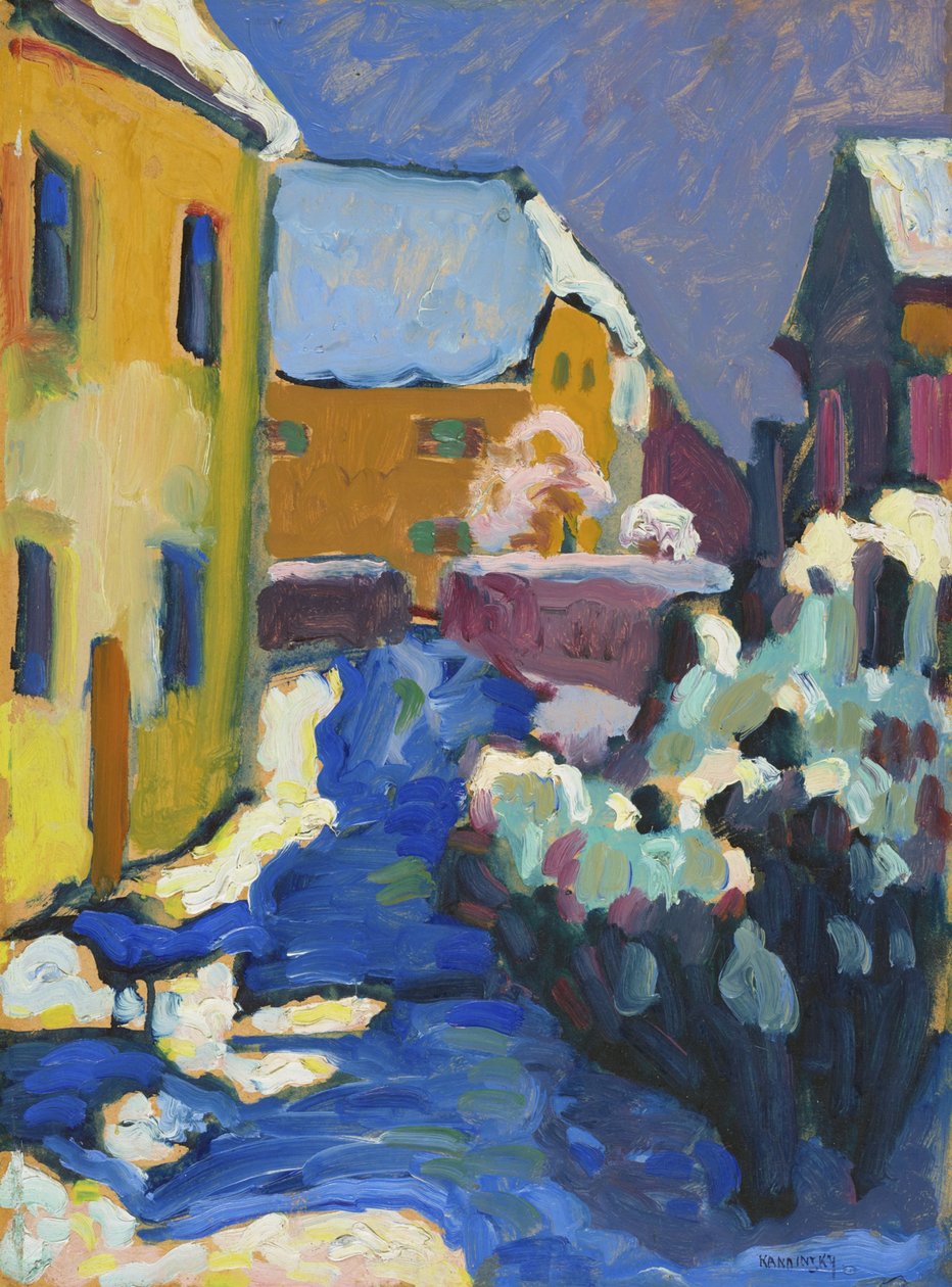 Kochel - cemitério e vicariato de Wassily Kandinsky