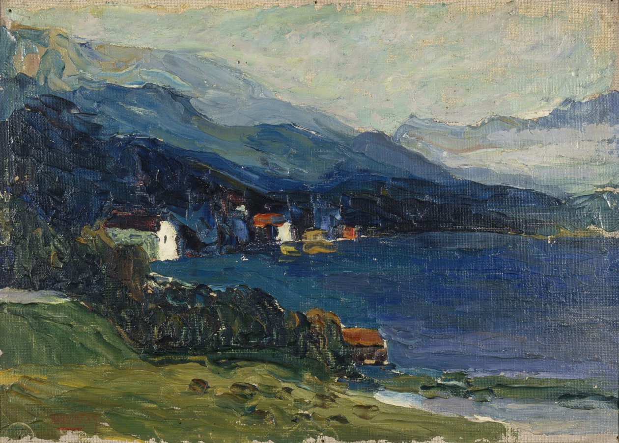 Lago Kochel, c. 1902 de Wassily Kandinsky
