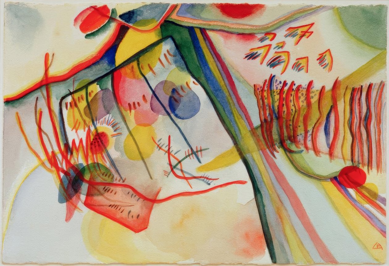 Sem título (Composição) de Wassily Kandinsky